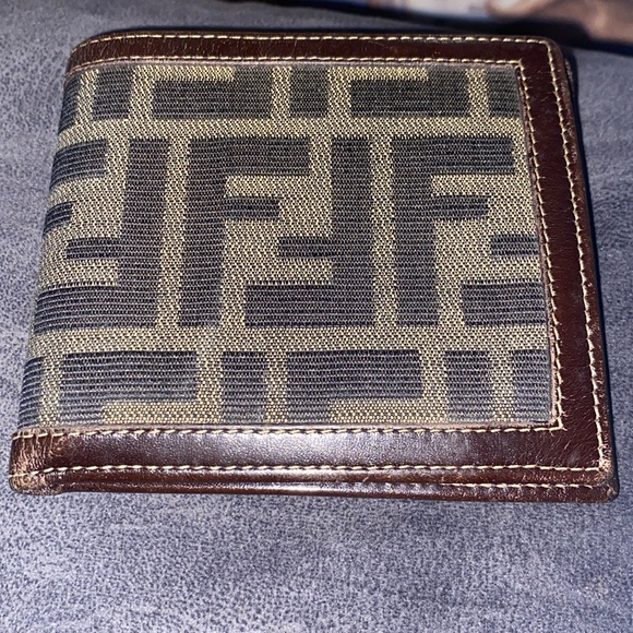 Fendi Zucca Men’s Bifold Wallet